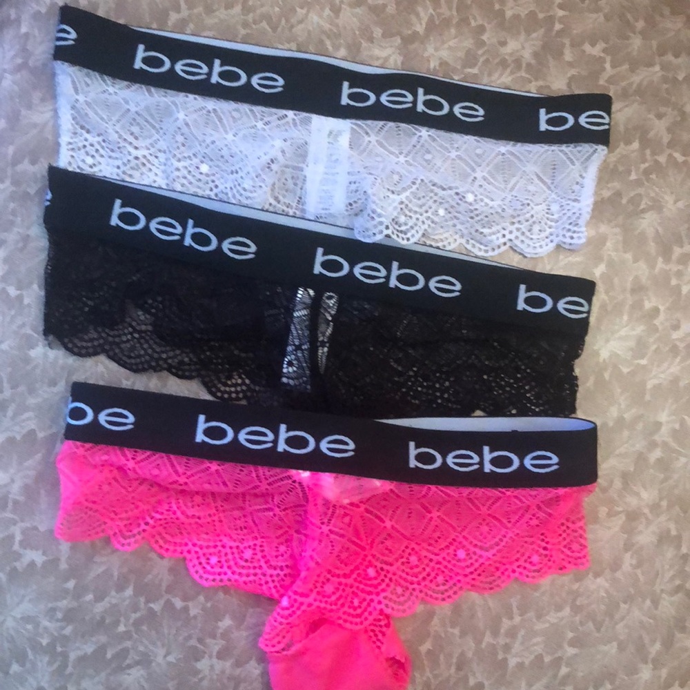 Bebe lace panties